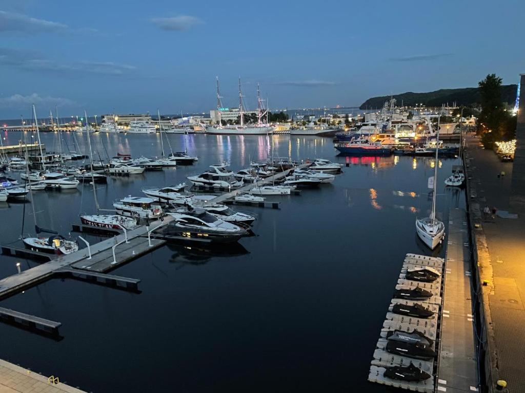 Apartament Faltom 26 Yacht Park Z Tarasem Gdynia Eksteriør bilde