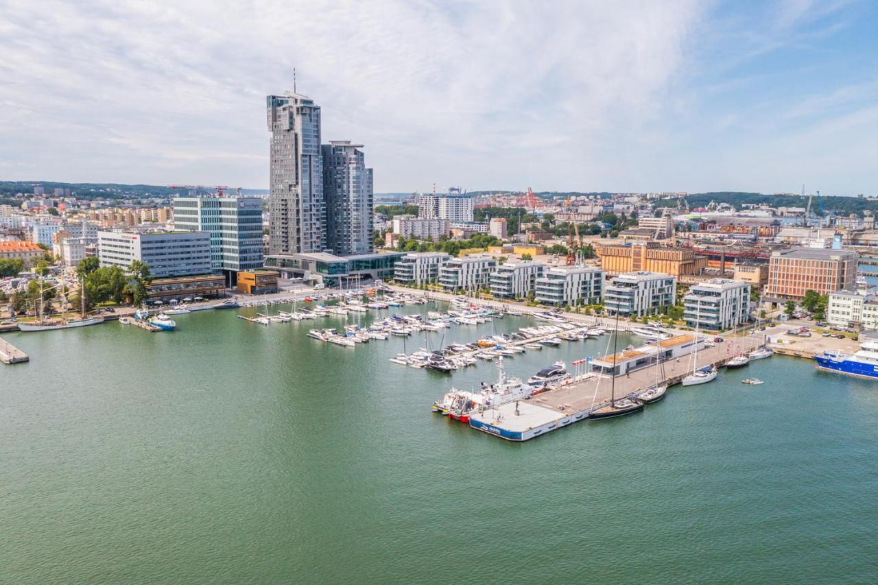 Apartament Faltom 26 Yacht Park Z Tarasem Gdynia Eksteriør bilde