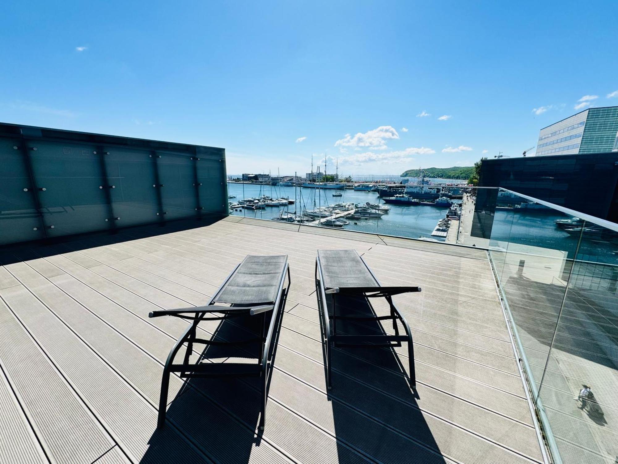 Apartament Faltom 26 Yacht Park Z Tarasem Gdynia Eksteriør bilde